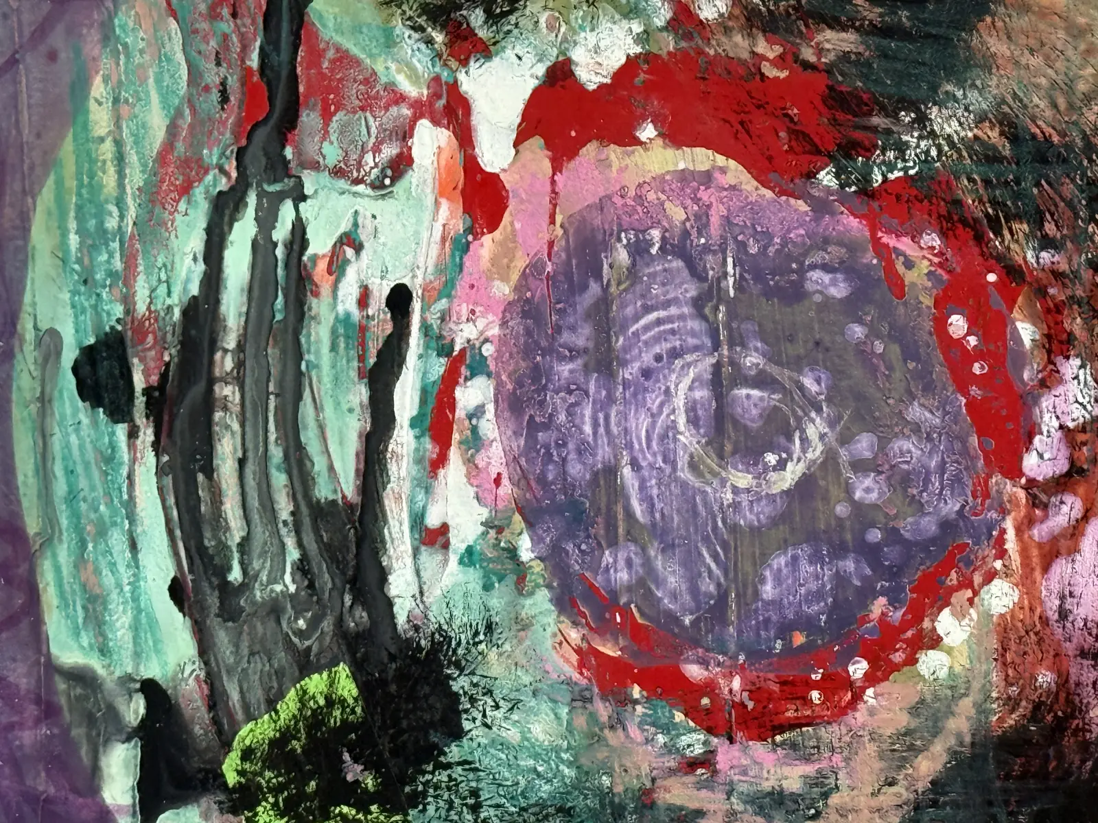 Emerging artist, abstract surrealism