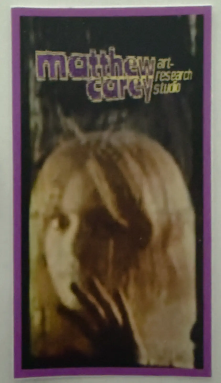 Horror movie art sticker